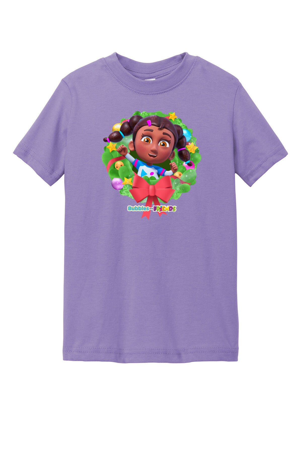 Bubbles & Friends Holiday Toddler T-Shirt - Izzy