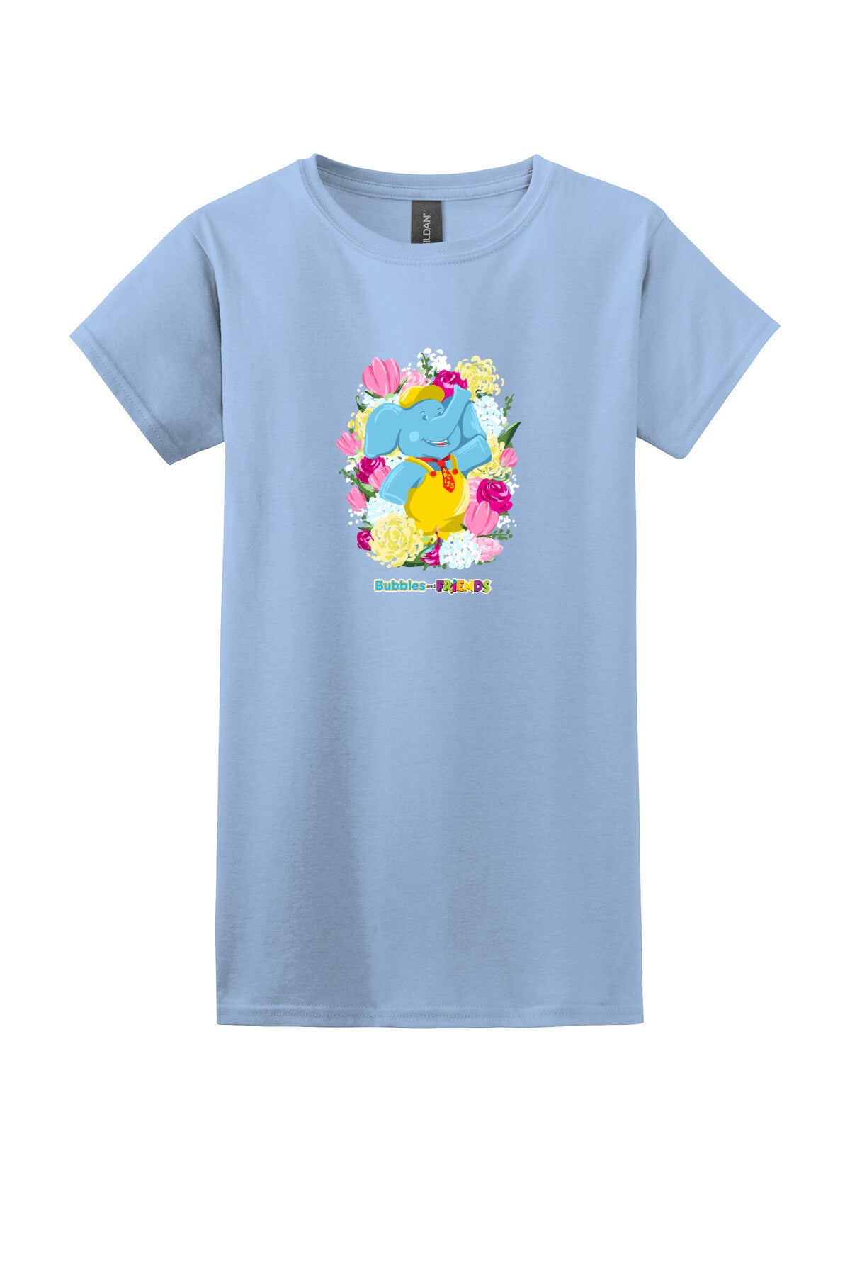 Bubbles & Friends Mothers Day Flowers Women's Tee