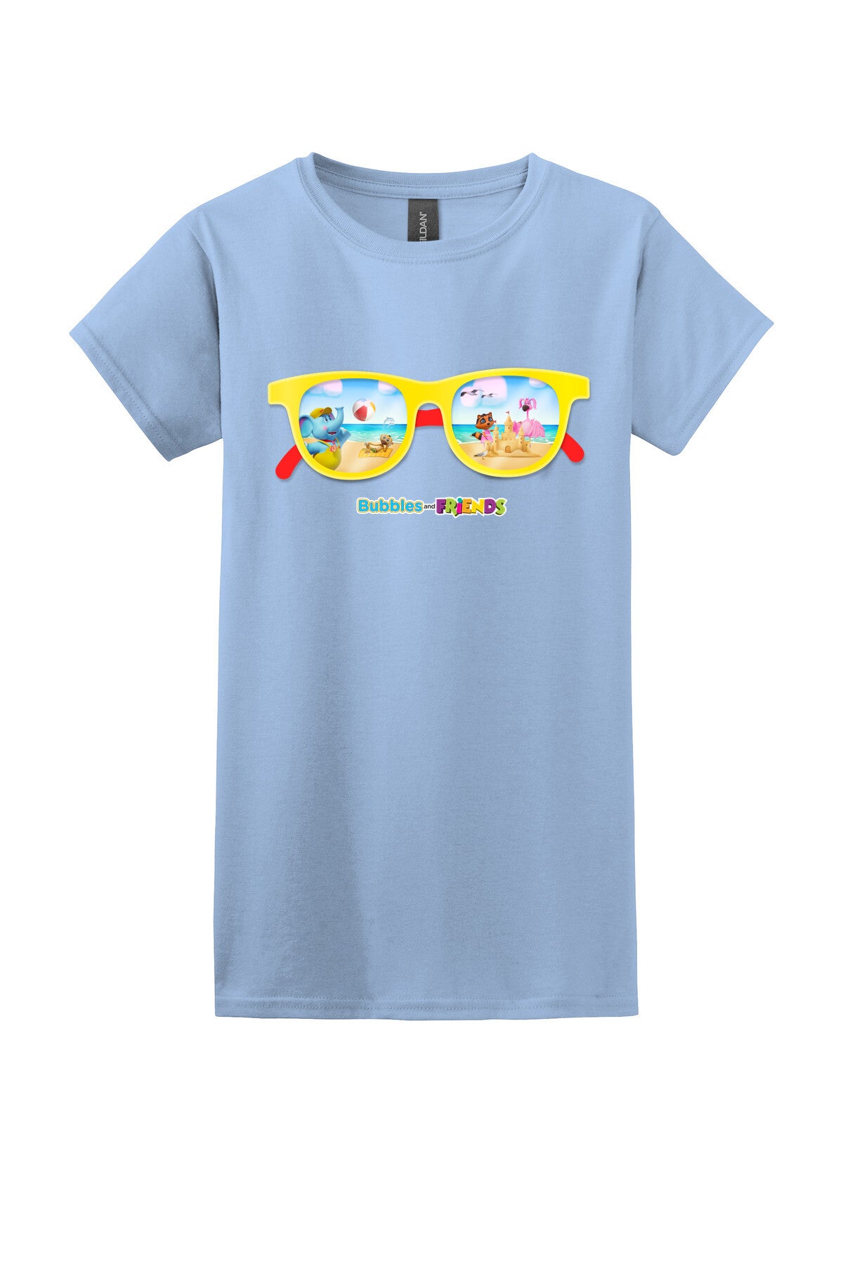 Bubbles & Friends Summer Sunglasses Women's T-Shirt