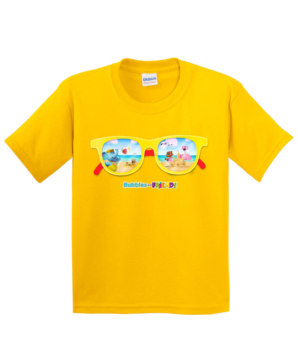 Bubbles & Friends Summer Sunglasses Children's T-Shirt