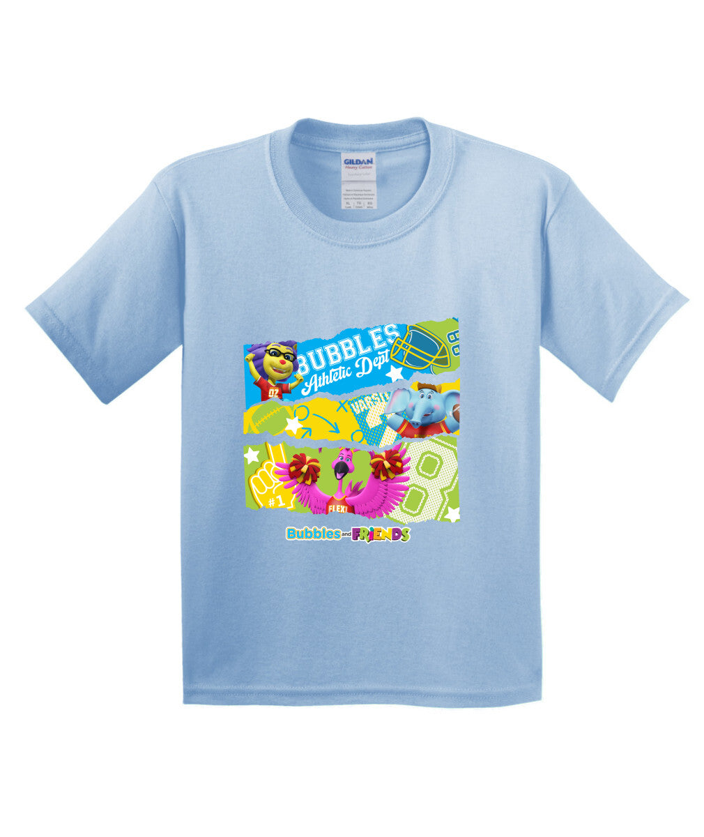 Bubbles and Friends - Varsity Collection #1 Team Children  T-Shirt