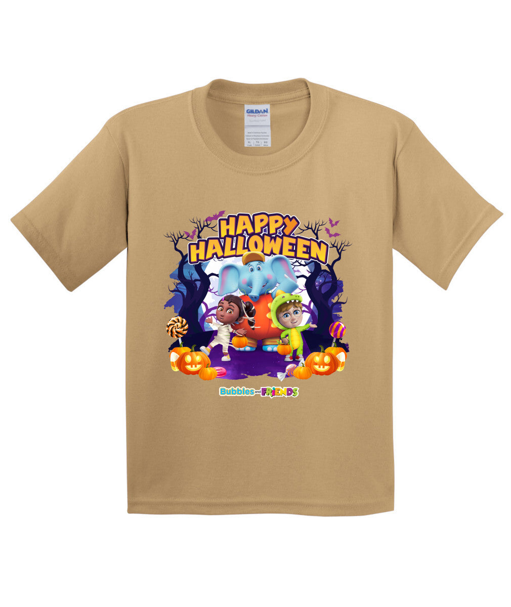 Bubbles and Friends - Halloween Collection Team Children T-Shirt