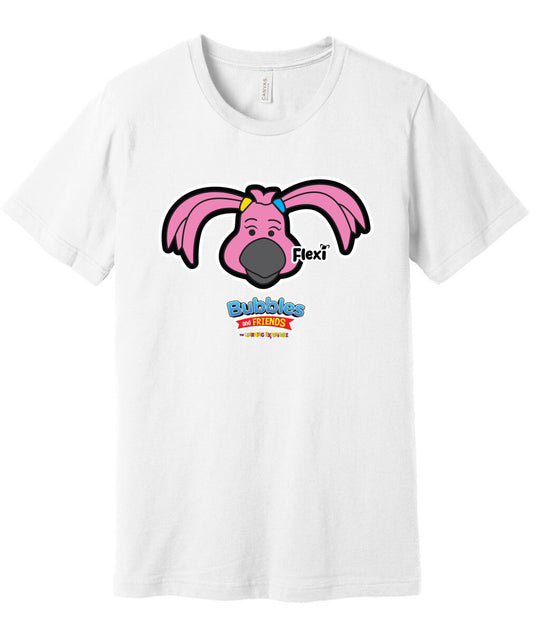 Bubbles & Friends- Friends from Happyville Flexi Unisex Tee