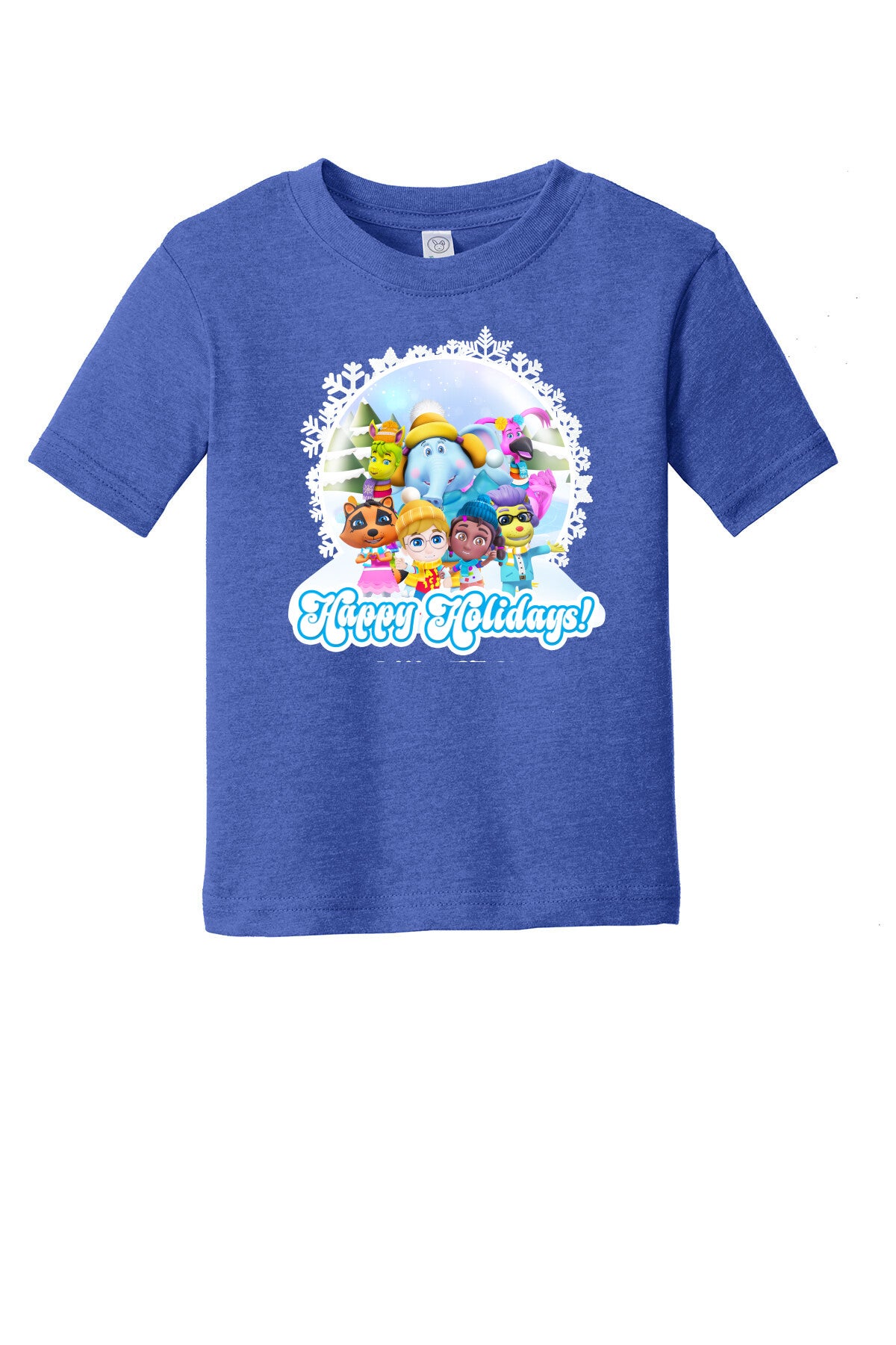 Happy Holidays Toddler T-Shirt - Snowflake