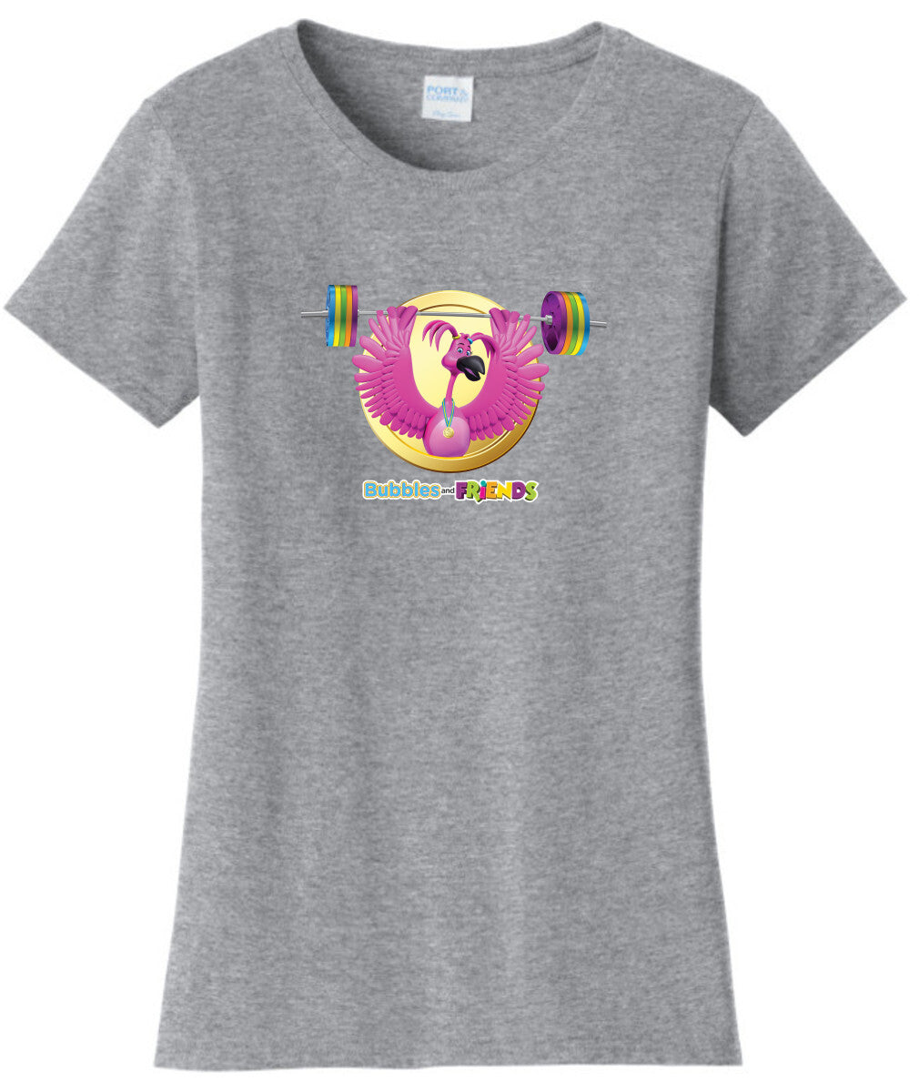 Bubbles and Friends - Summer Games Collection Flexi Weights Women T-Shirt