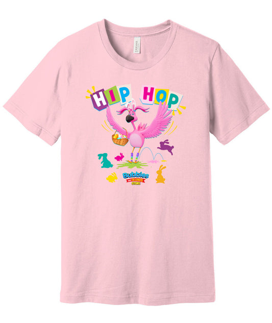 Bubbles & Friends Easter Hip-Hop  Unisex Short Sleeve Tee