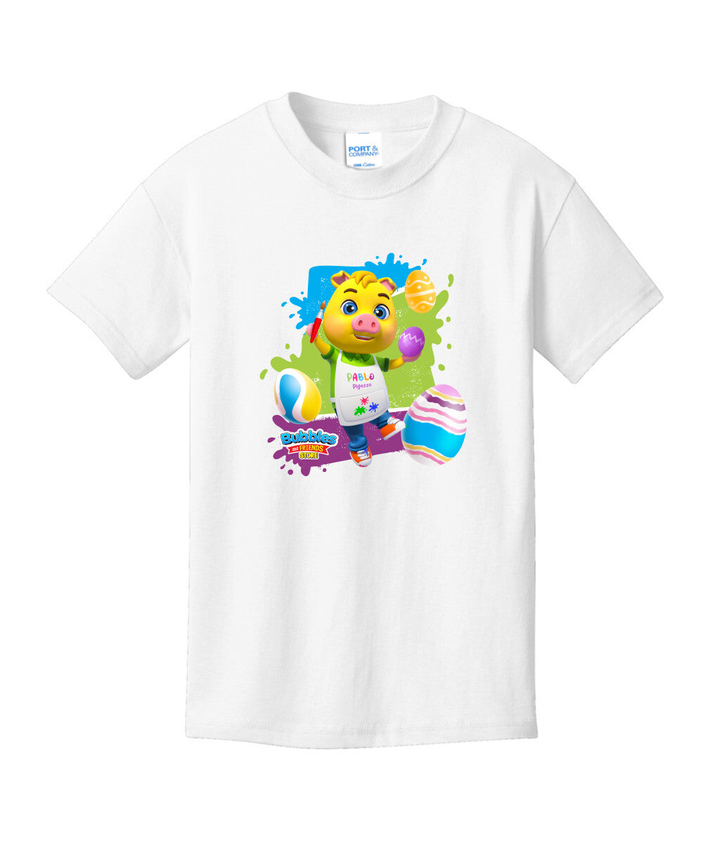 Bubbles & Friends Easter Pablo Children's T-Shirt