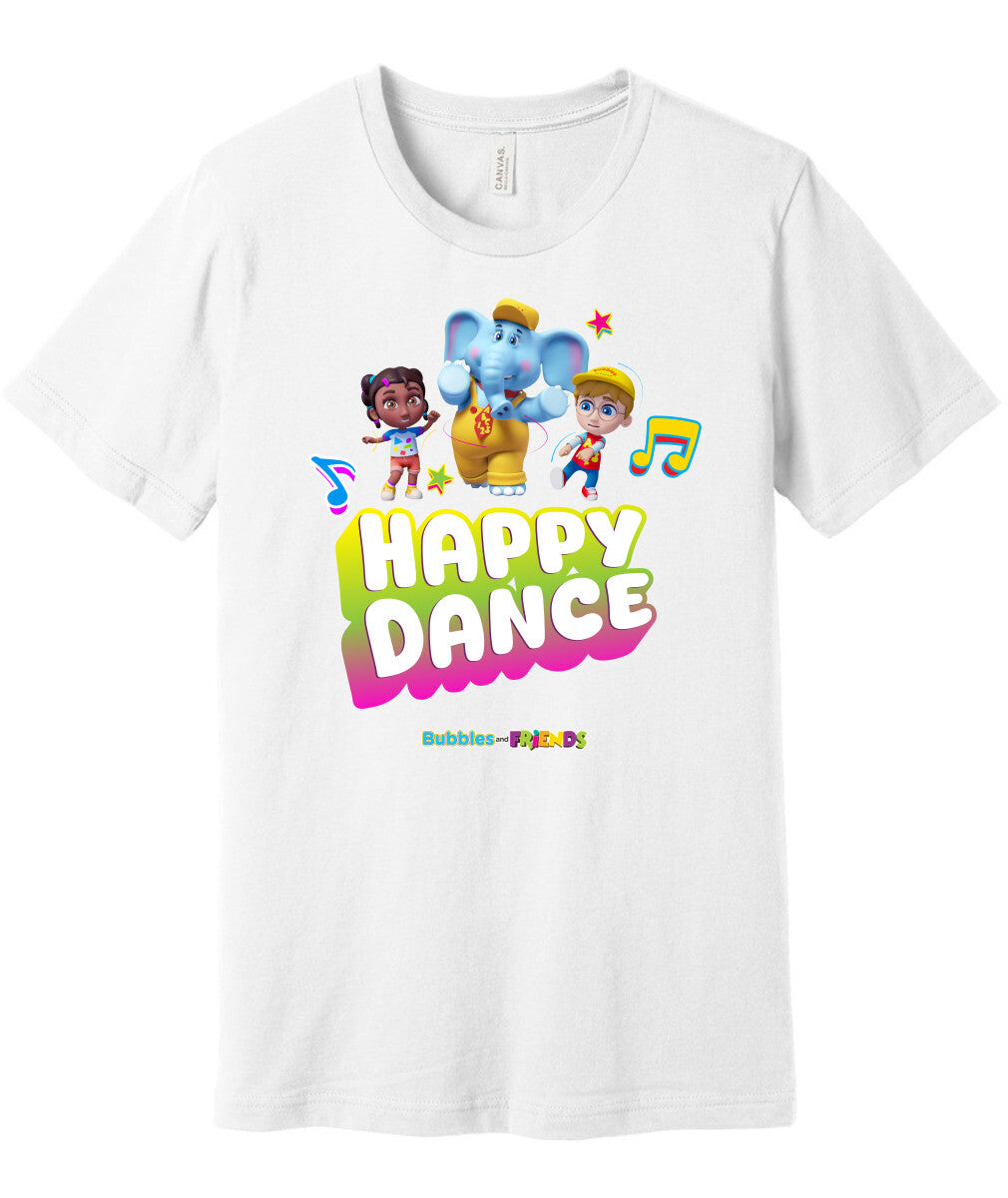 Bubbles and Friends – Happy Dance Collection Happy Dance Adult T-Shirt