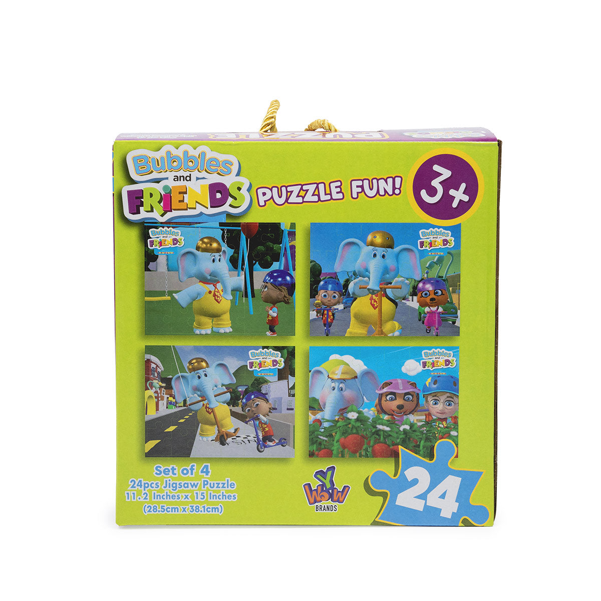 Bubbles and Friends 11 in 1 Puzzles giftbox w Tin