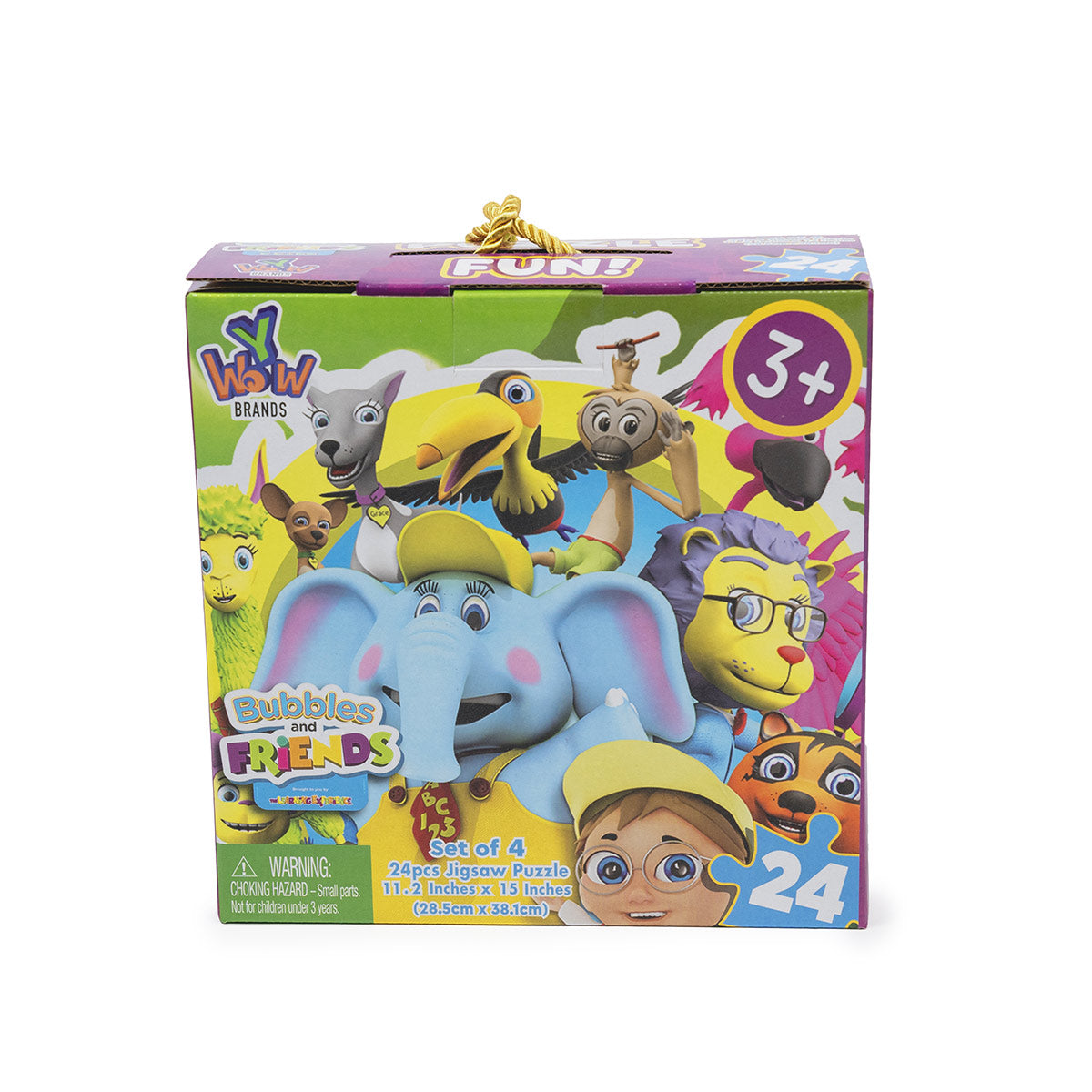 Bubbles and Friends 11 in 1 Puzzles giftbox w Tin