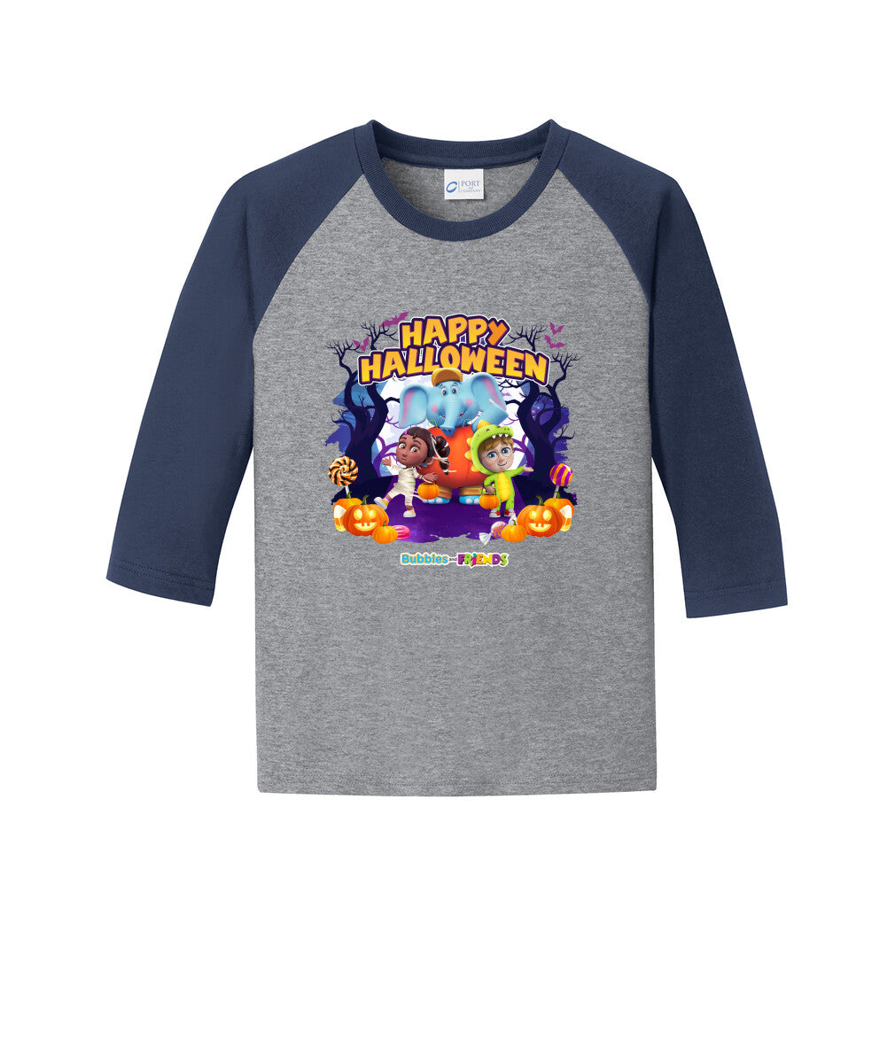 Bubbles and Friends - Halloween Collection Team Children Longsleeve T-Shirt