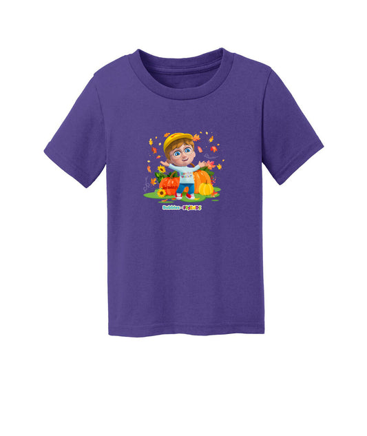 Bubbles and Friends - Fall Collection Braden Toddler T-Shirt