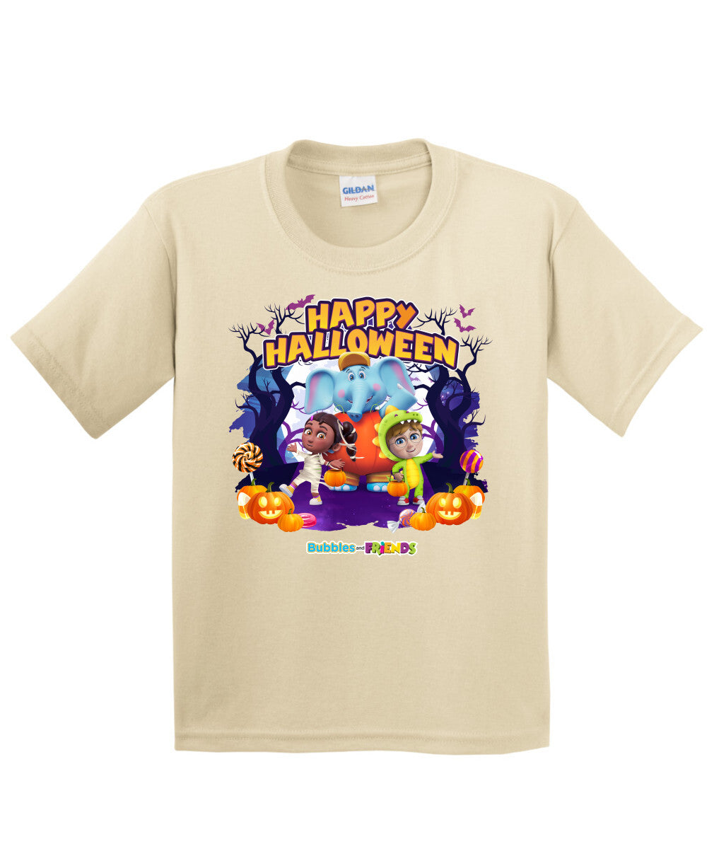 Bubbles and Friends - Halloween Collection Team Children T-Shirt