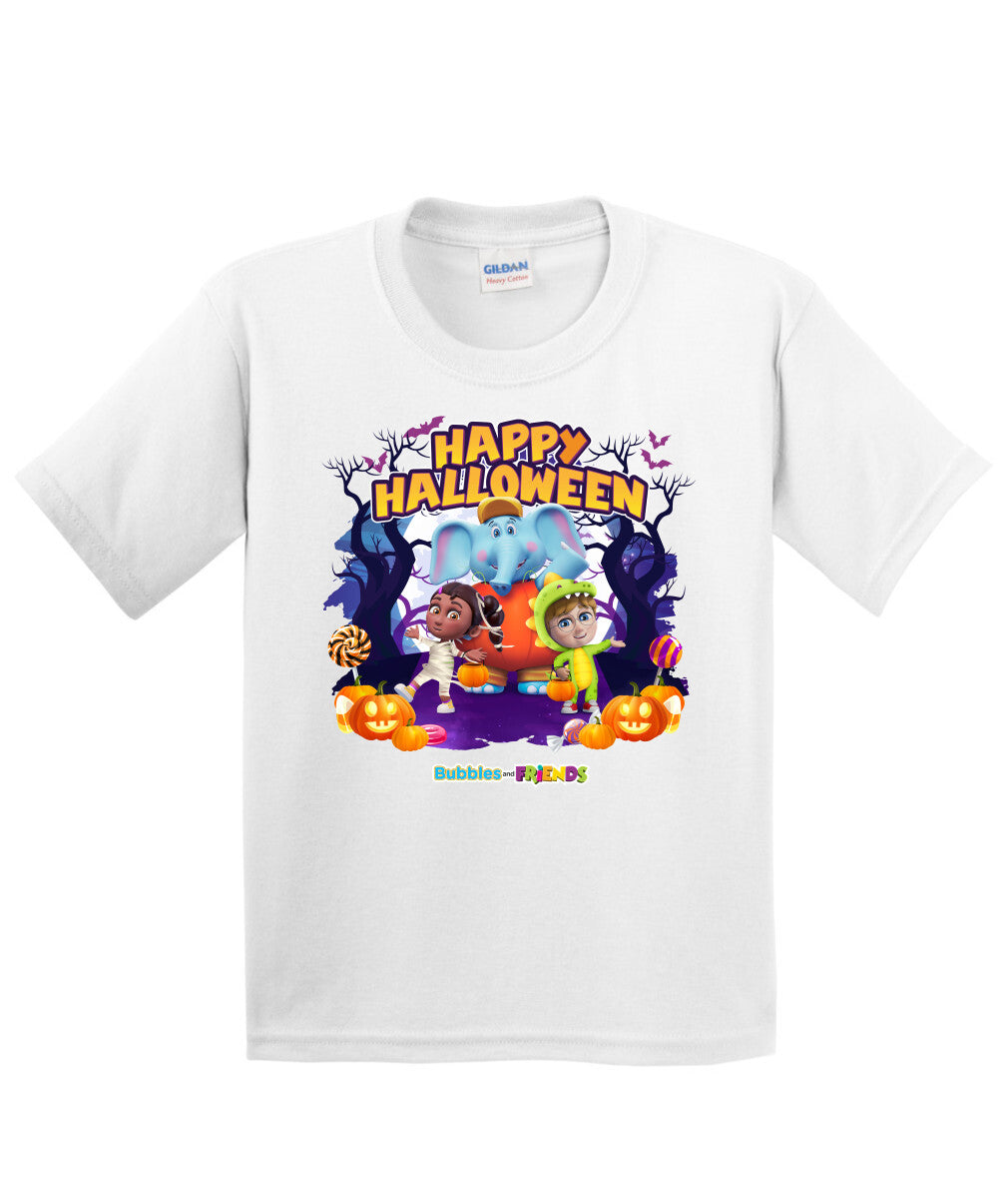 Bubbles and Friends - Halloween Collection Team Children T-Shirt