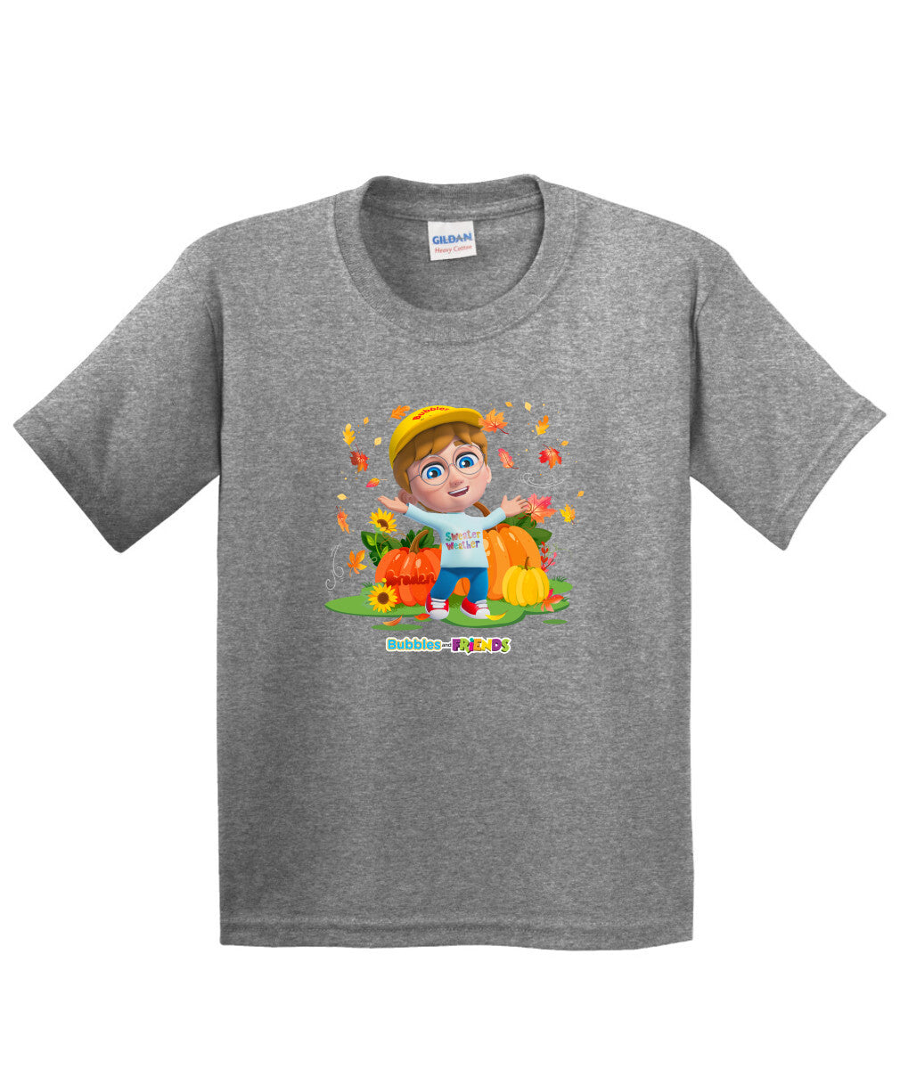 Bubbles and Friends - Fall Collection Braden Children T-Shirt