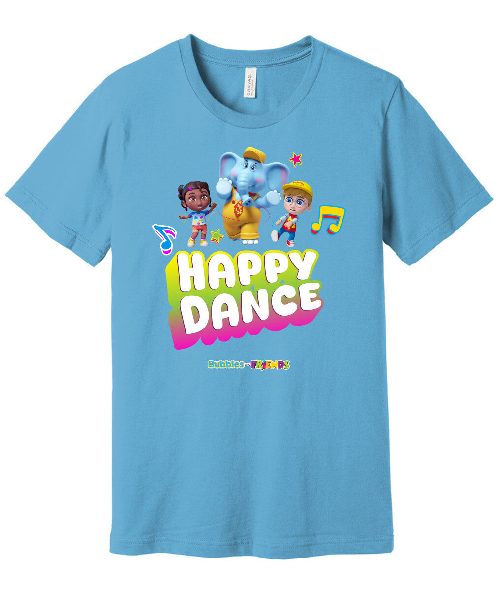 Bubbles and Friends – Happy Dance Collection Happy Dance Adult T-Shirt