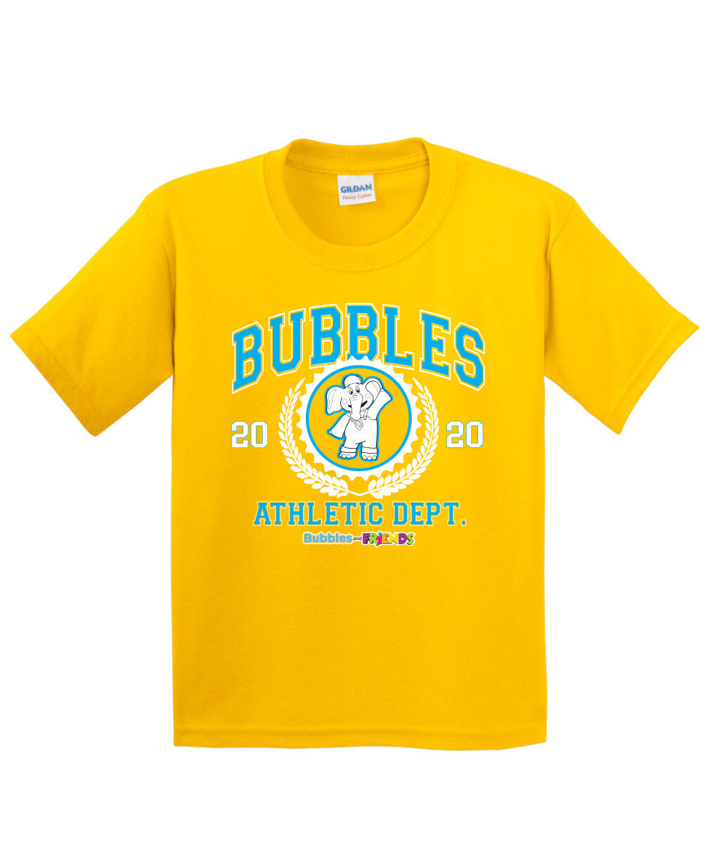 Bubbles and Friends - Varsity Collection Bubbles Athletic Dept Children T-Shirt