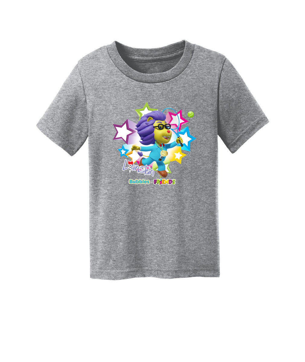 Bubbles and Friends - Summer Games Collection Tennis Lionstein Children T-Shirt