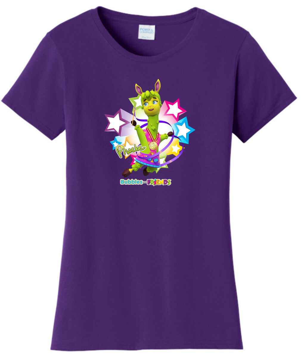 Bubbles and Friends - Summer Games Collection Gymnastics Phoebe Women T-Shirt