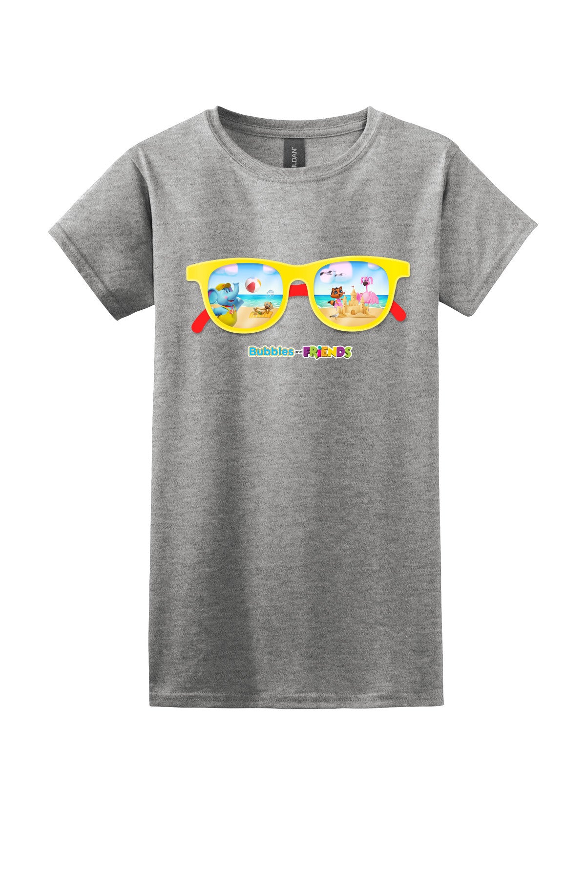 Bubbles & Friends Summer Sunglasses Women's T-Shirt
