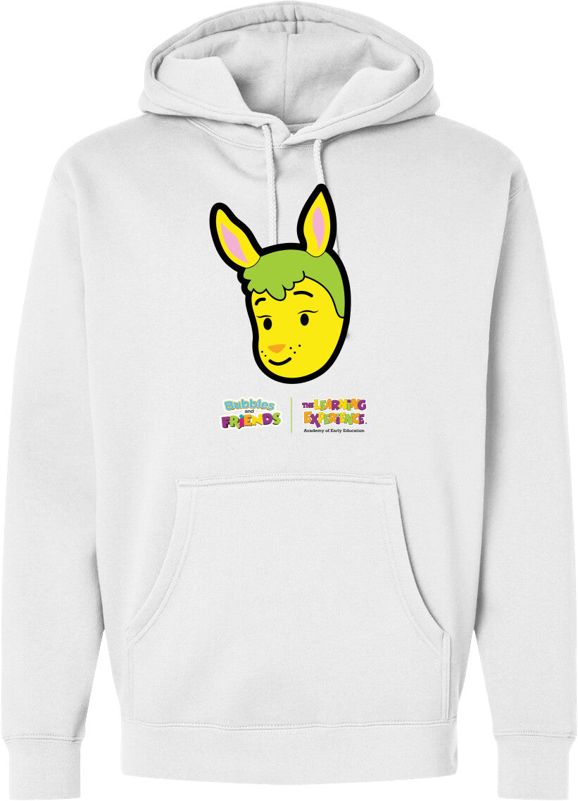 Bubbles & Friends- Friends from Happyville 'Phoebe' Midweight Hooded Sweatshirt