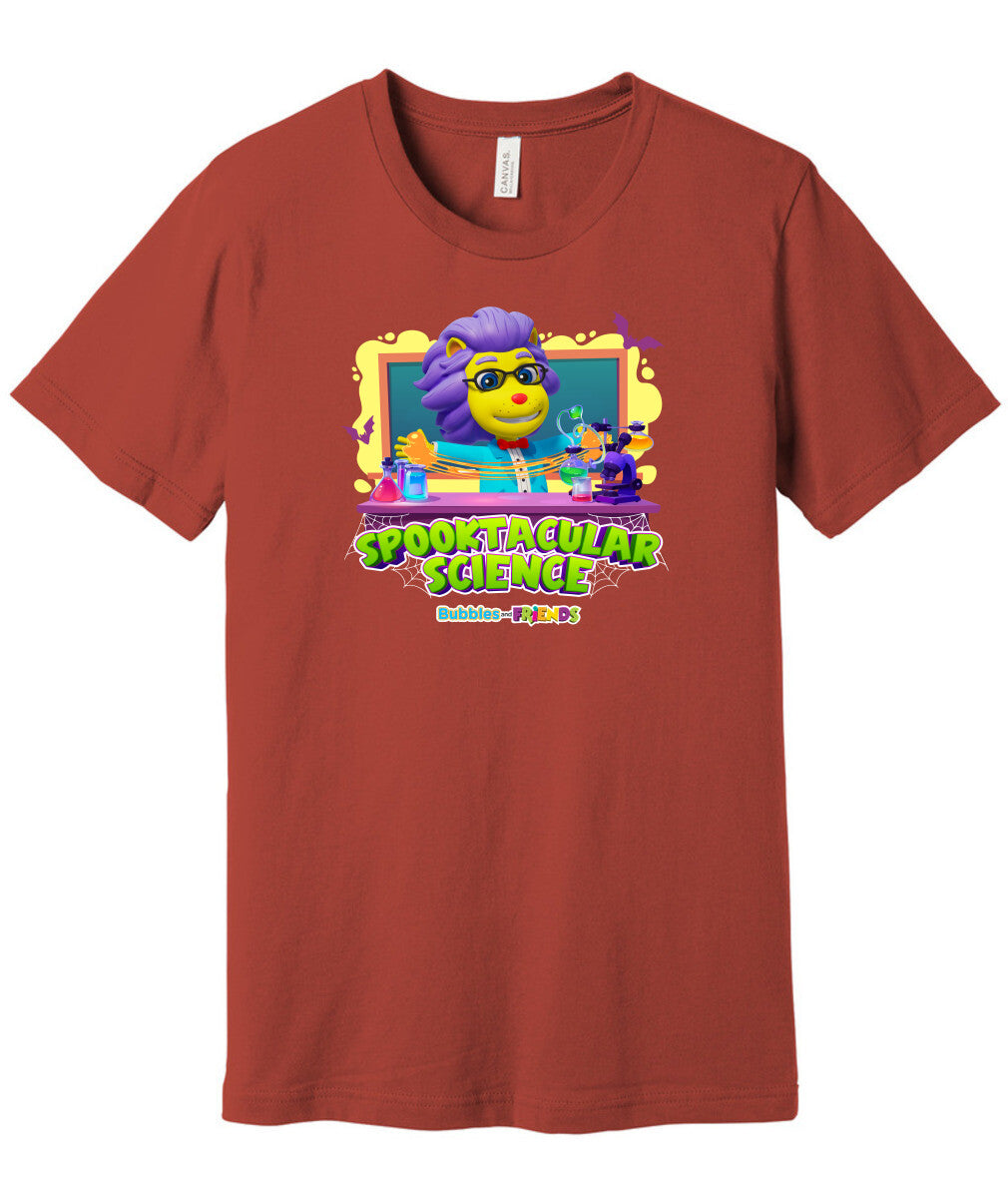 Bubbles and Friends - Halloween Collection Lionstein Adult T-Shirt