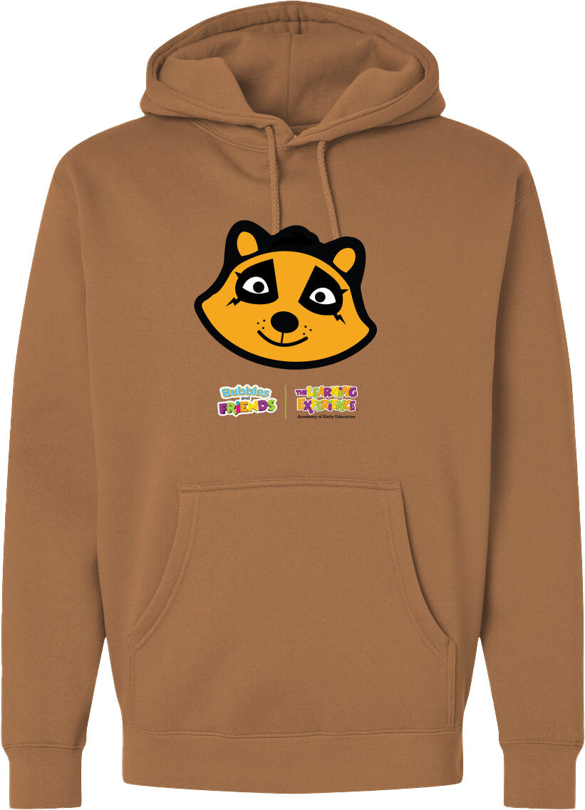 Bubbles & Friends- Friends from Happyville 'Penny Polite' Midweight Hooded Sweatshirt- Unisex