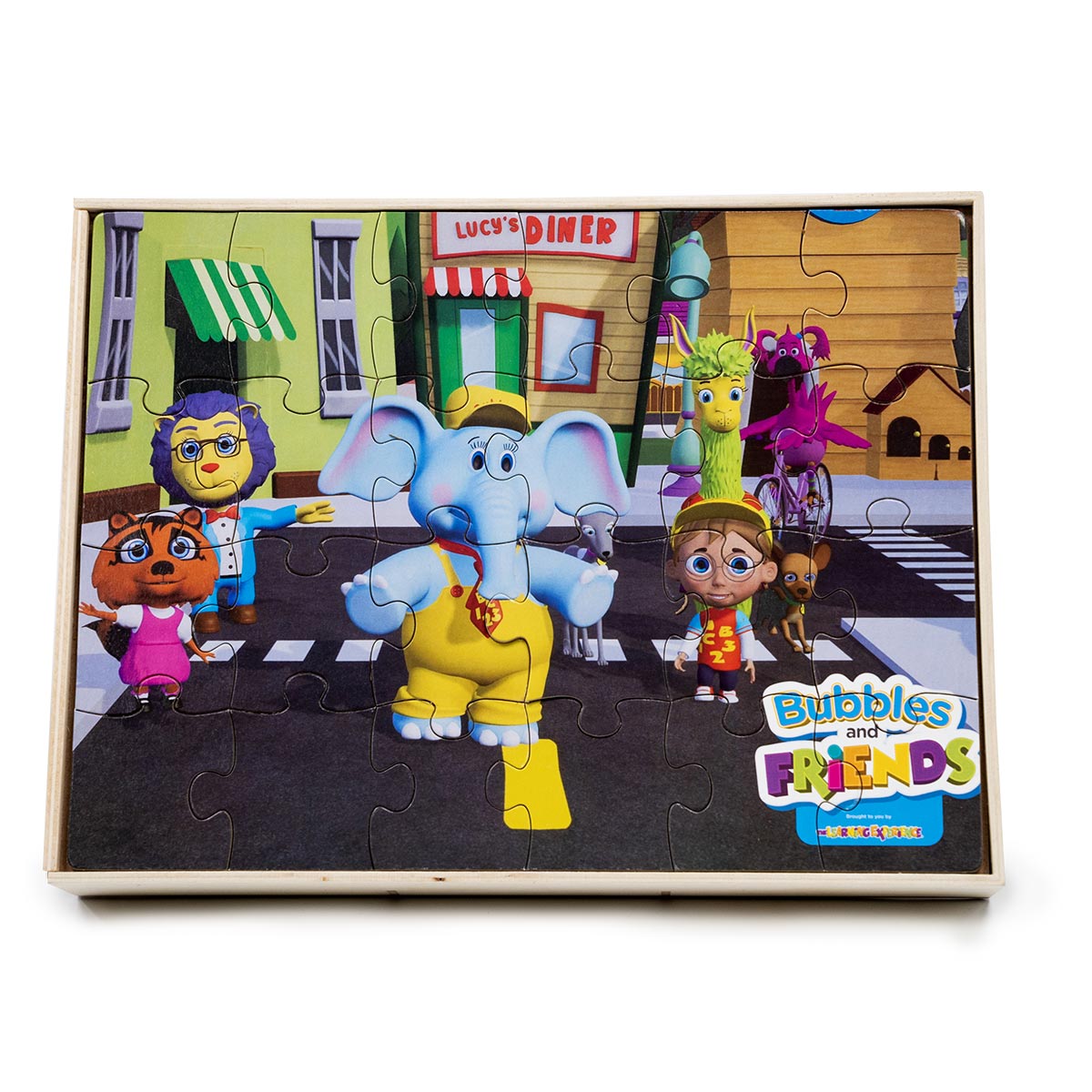 Bubbles and Friends 11 in 1 Puzzles giftbox w Tin