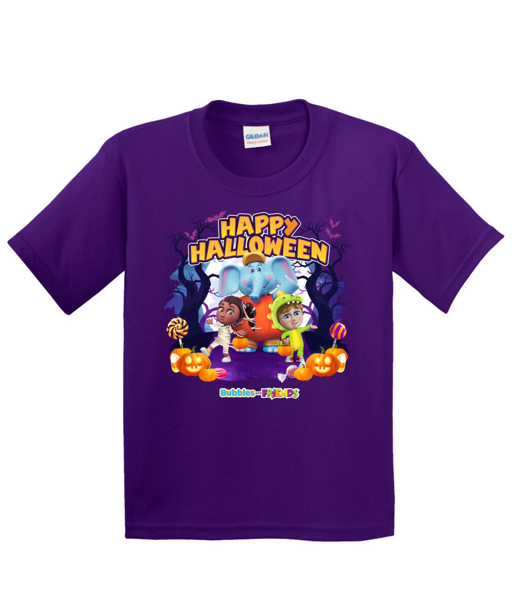 Bubbles and Friends - Halloween Collection Team Children T-Shirt