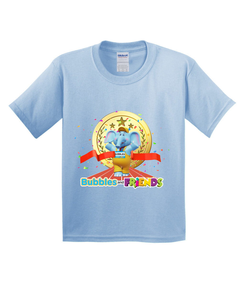 Bubbles and Friends - Summer Games Collection Bubbles Gold Children T-Shirt