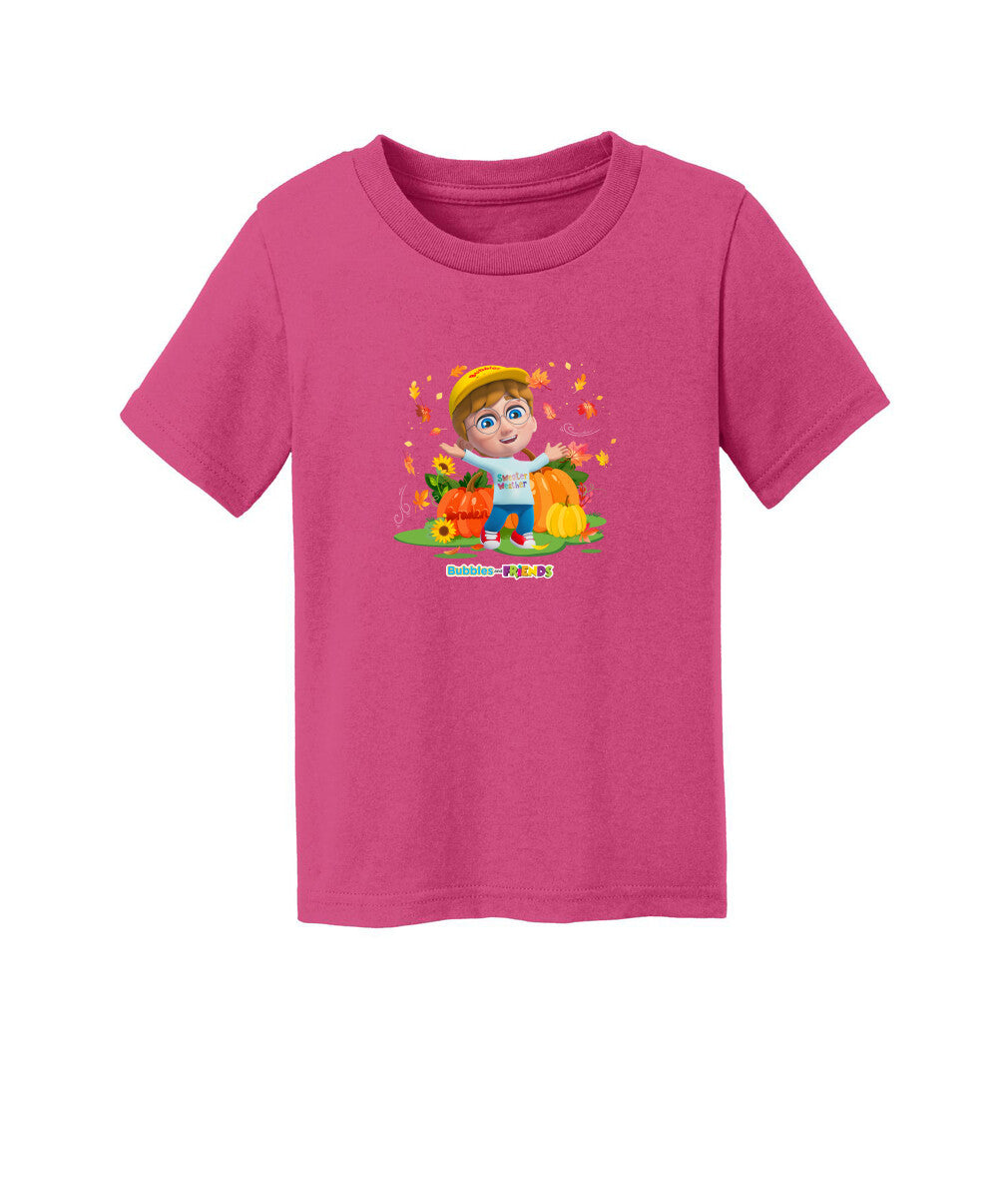 Bubbles and Friends - Fall Collection Braden Toddler T-Shirt