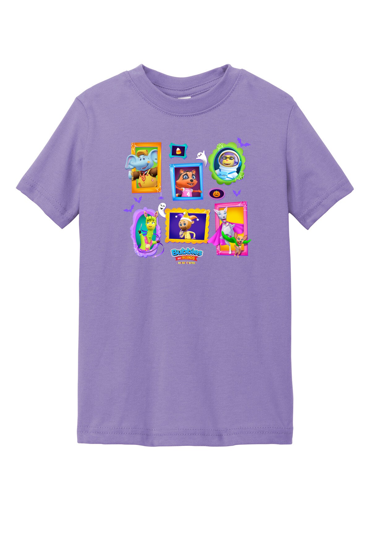 Bubbles & Friends Halloween Frames Toddler T-Shirt