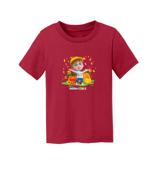 Bubbles and Friends - Fall Collection Braden Toddler T-Shirt