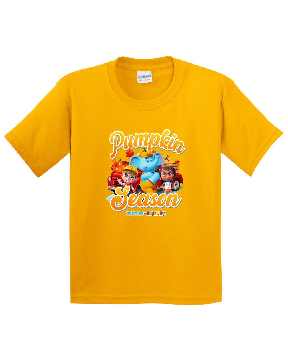 Bubbles and Friends - Fall Team Children  T-Shirt