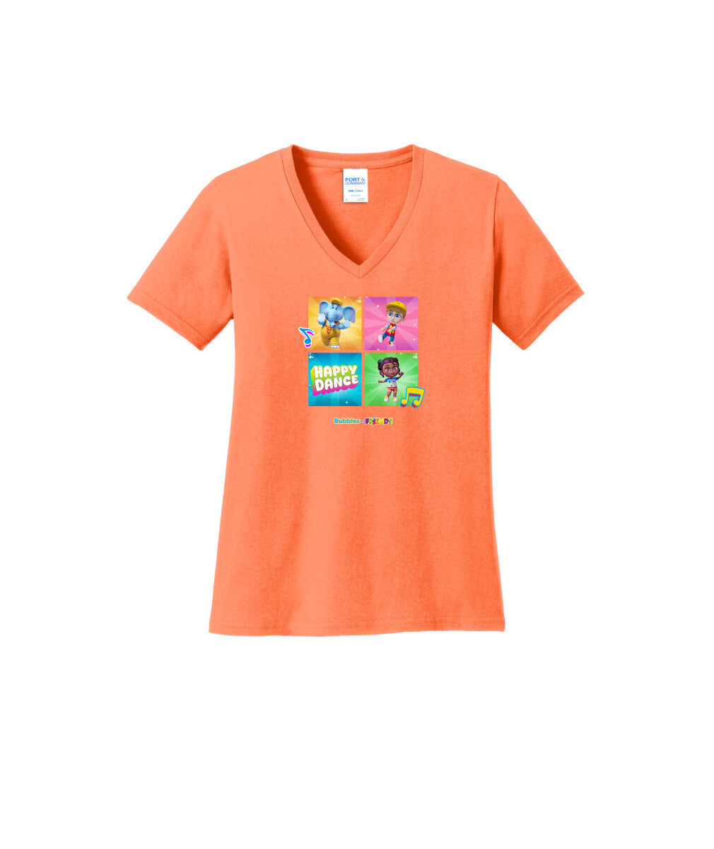Bubbles and Friends – Happy Dance Collection Happy Team WomenT-Shirt
