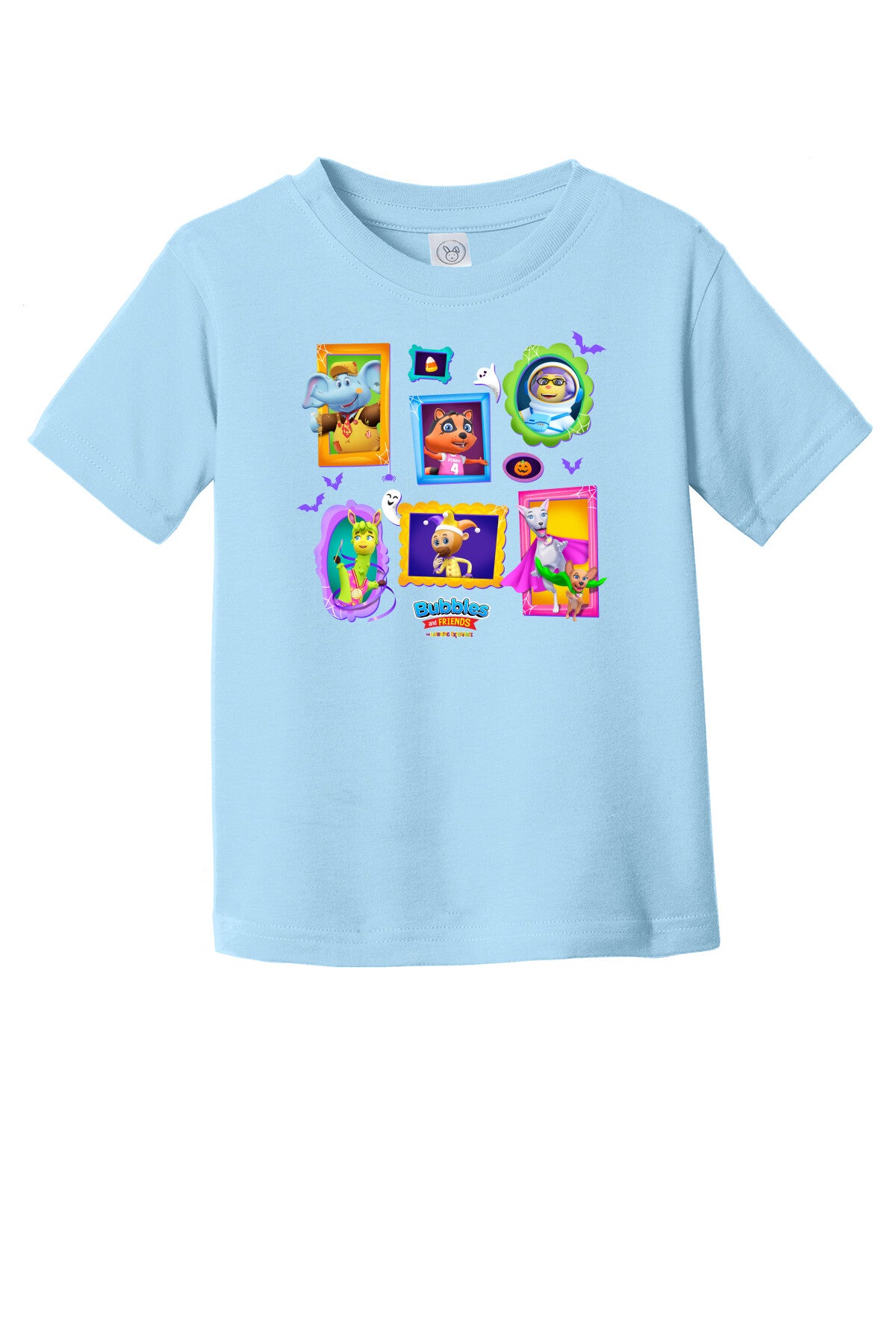Bubbles & Friends Halloween Frames Toddler T-Shirt