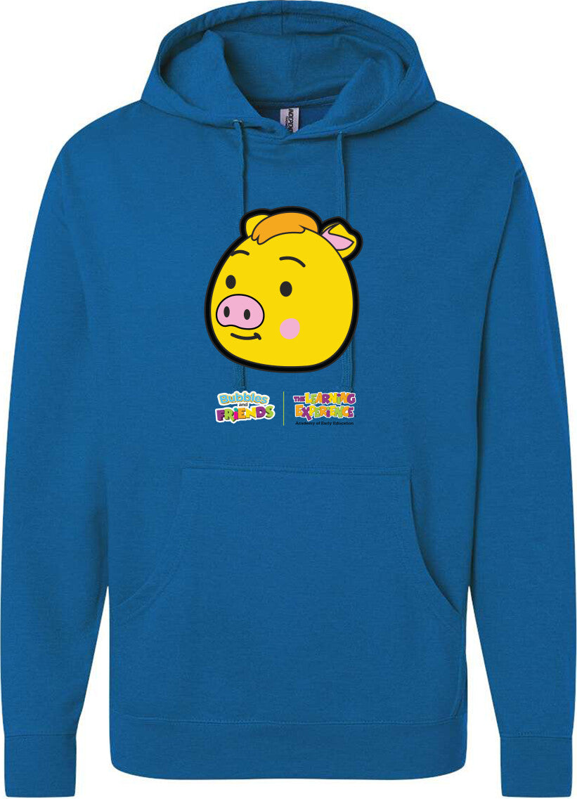 Bubbles & Friends- Friends from Happyville 'Pablo' Midweight Hooded Sweatshirt- Unisex