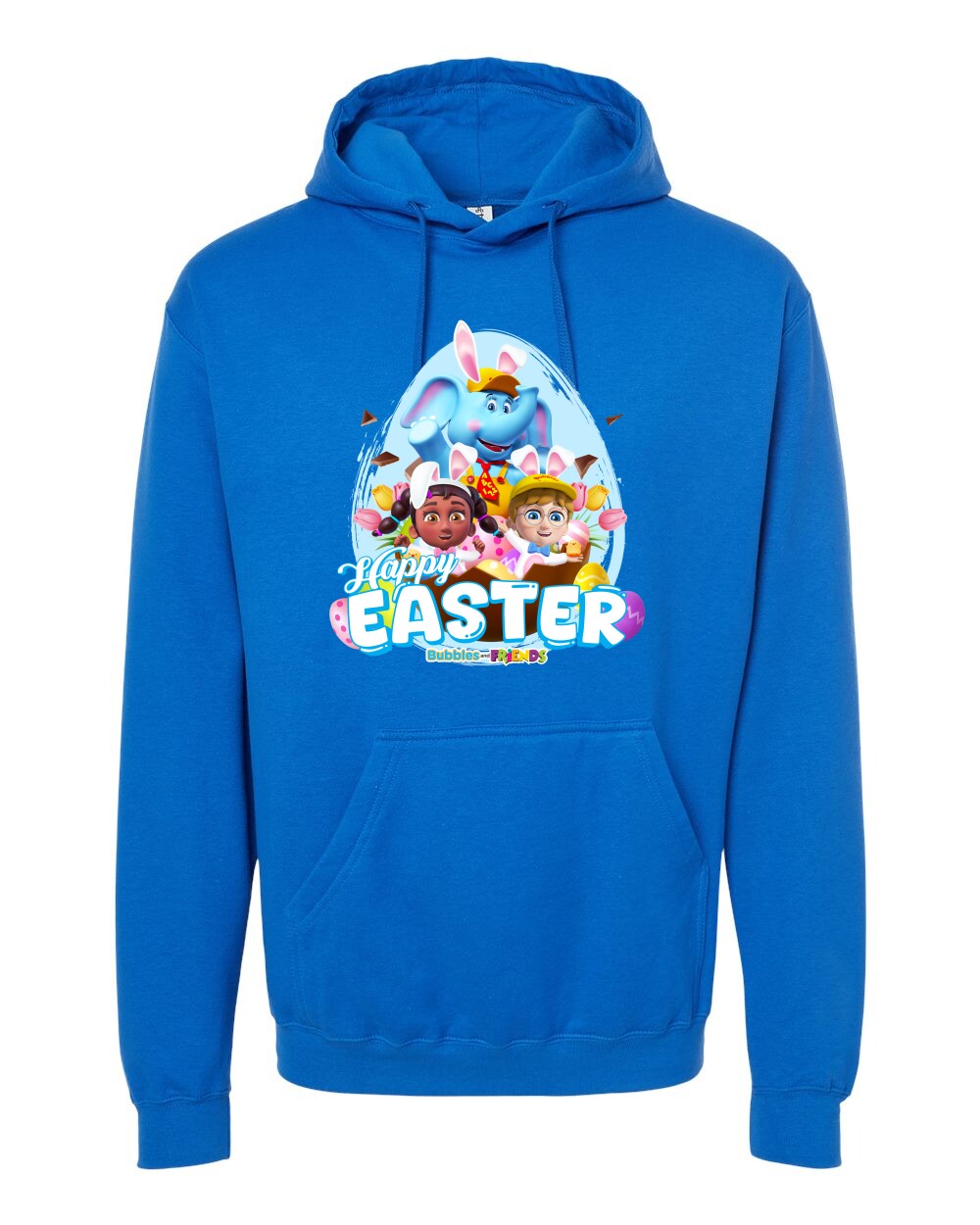 Bubbles & Friends Easter Friends Unisex Fleece Hoodie