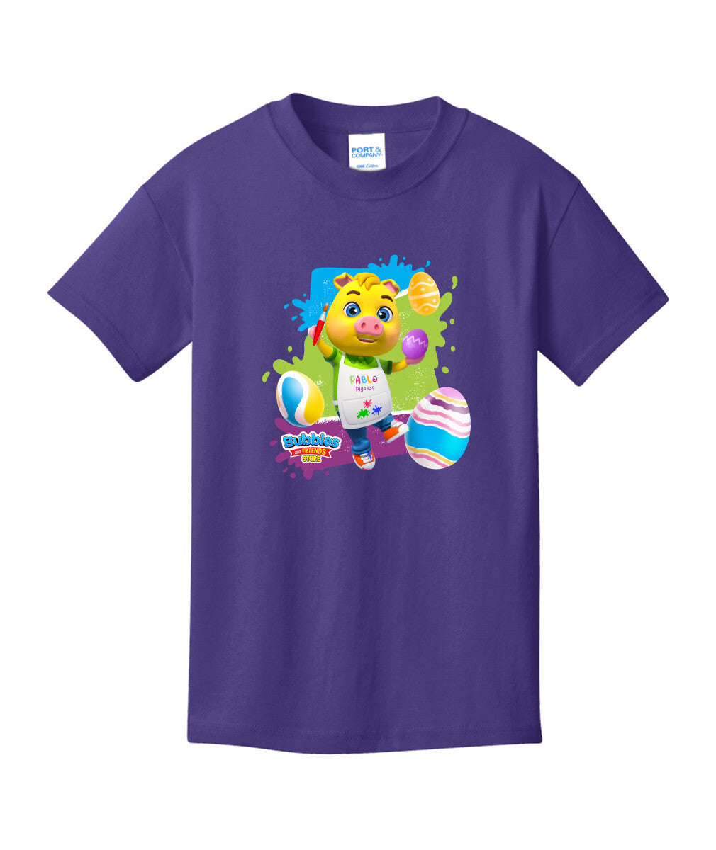 Bubbles & Friends Easter Pablo Children's T-Shirt