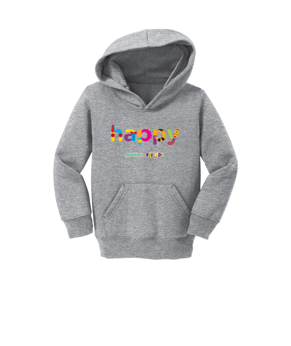 Bubbles and Friends - Happy Toddler Hoodie