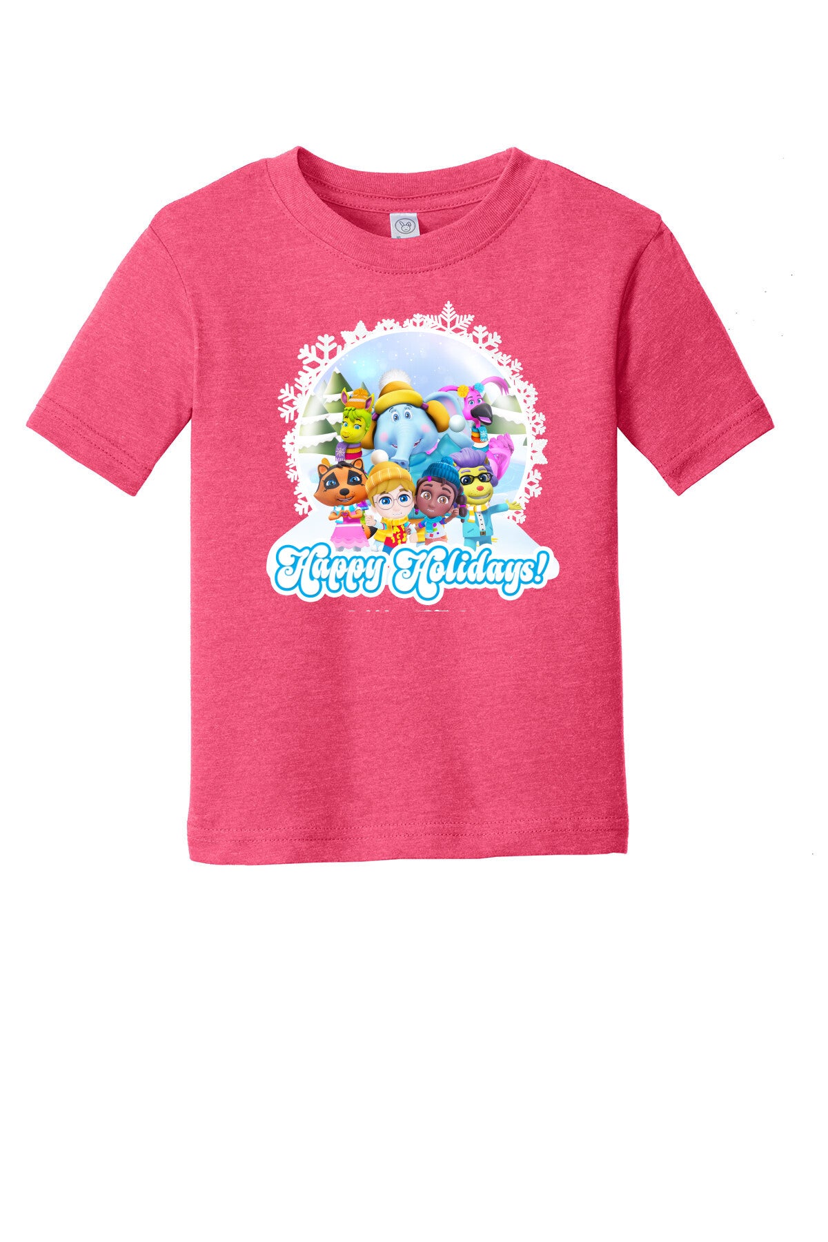 Happy Holidays Toddler T-Shirt - Snowflake