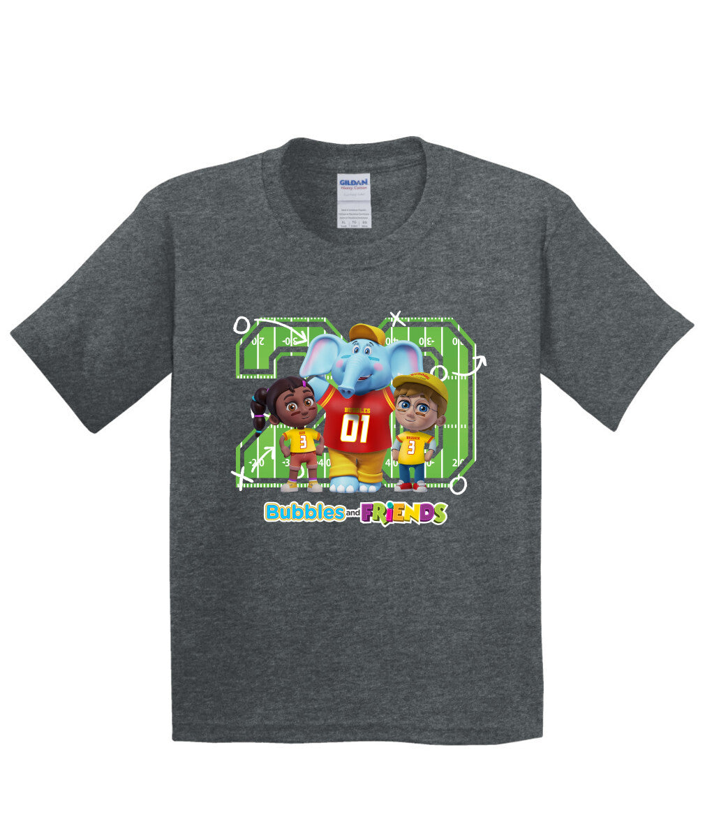 Bubbles and Friends - Varsity Collection Team Children T-Shirt