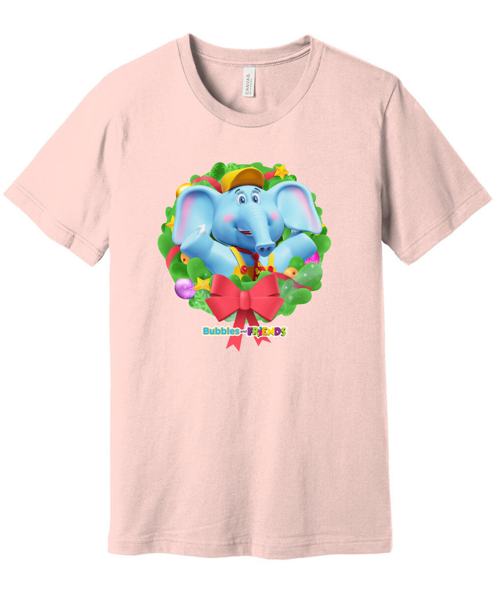 Bubbles & Friends Holiday Adult T-Shirt- Bubbles