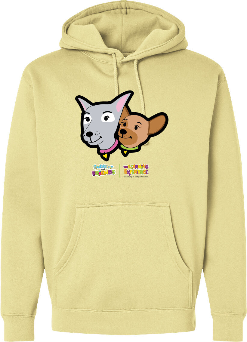 Bubbles & Friends- Friends from Happyville 'Grace & Charity' Midweight Hooded Sweatshirt- Unisex