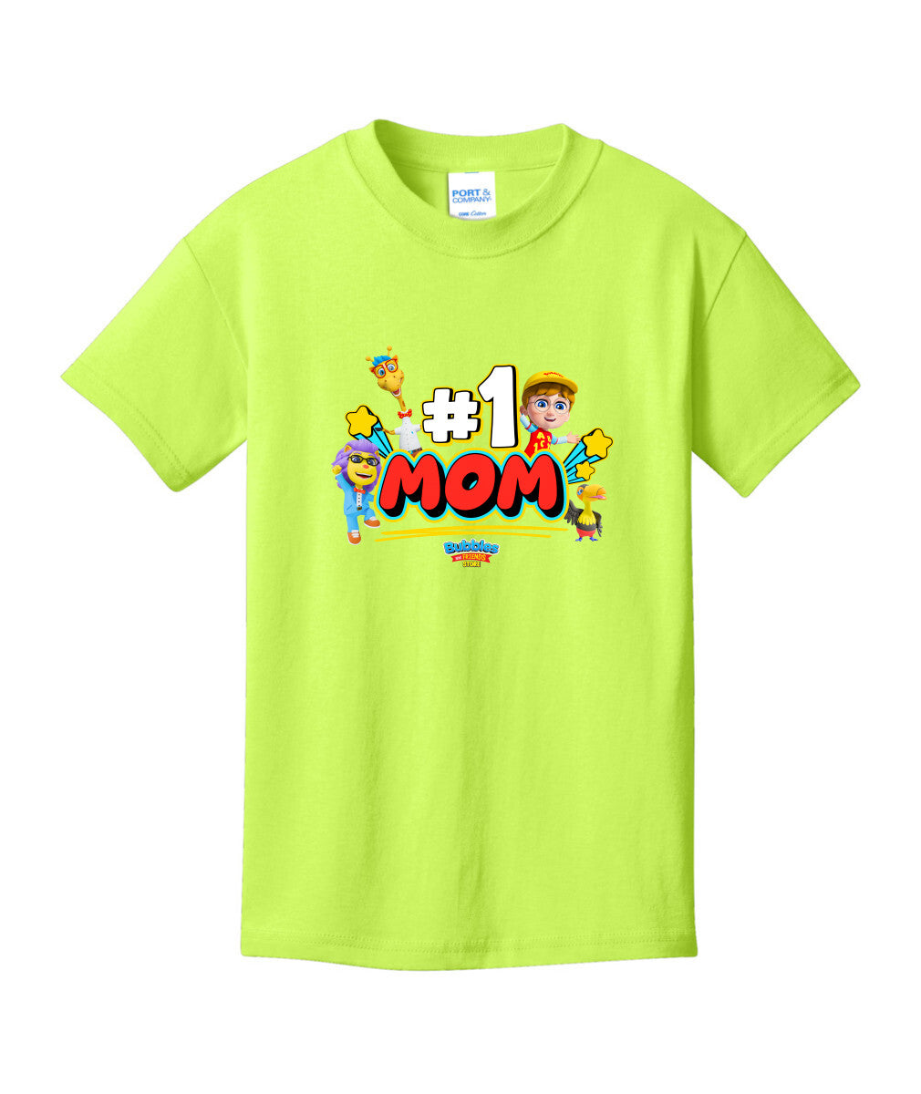 Bubbles & Friends I Love Mom Children's Tee