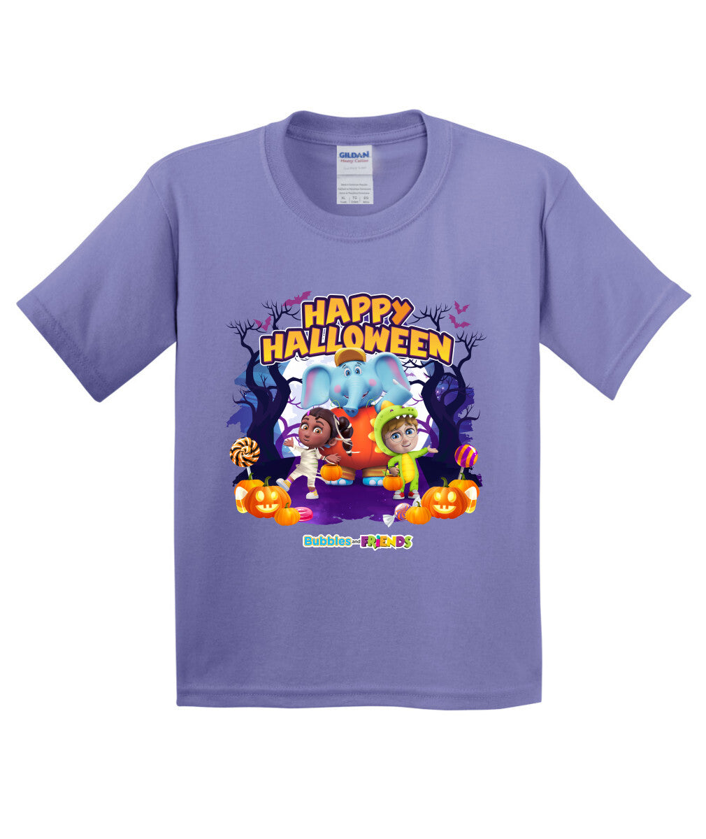 Bubbles and Friends - Halloween Collection Team Children T-Shirt