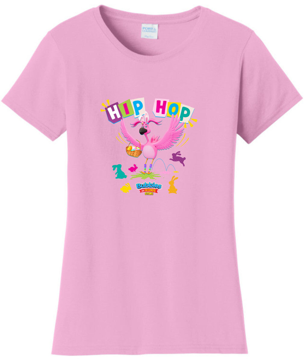 Bubbles & Friends Easter Hip-Hop Women's T-Shirt