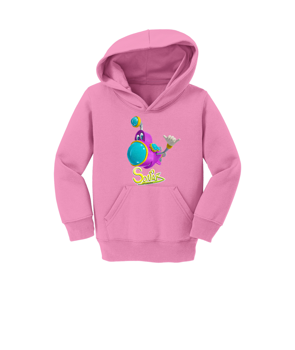 Bubbles and Friends Sonar The Submarine Toddler Hoodie